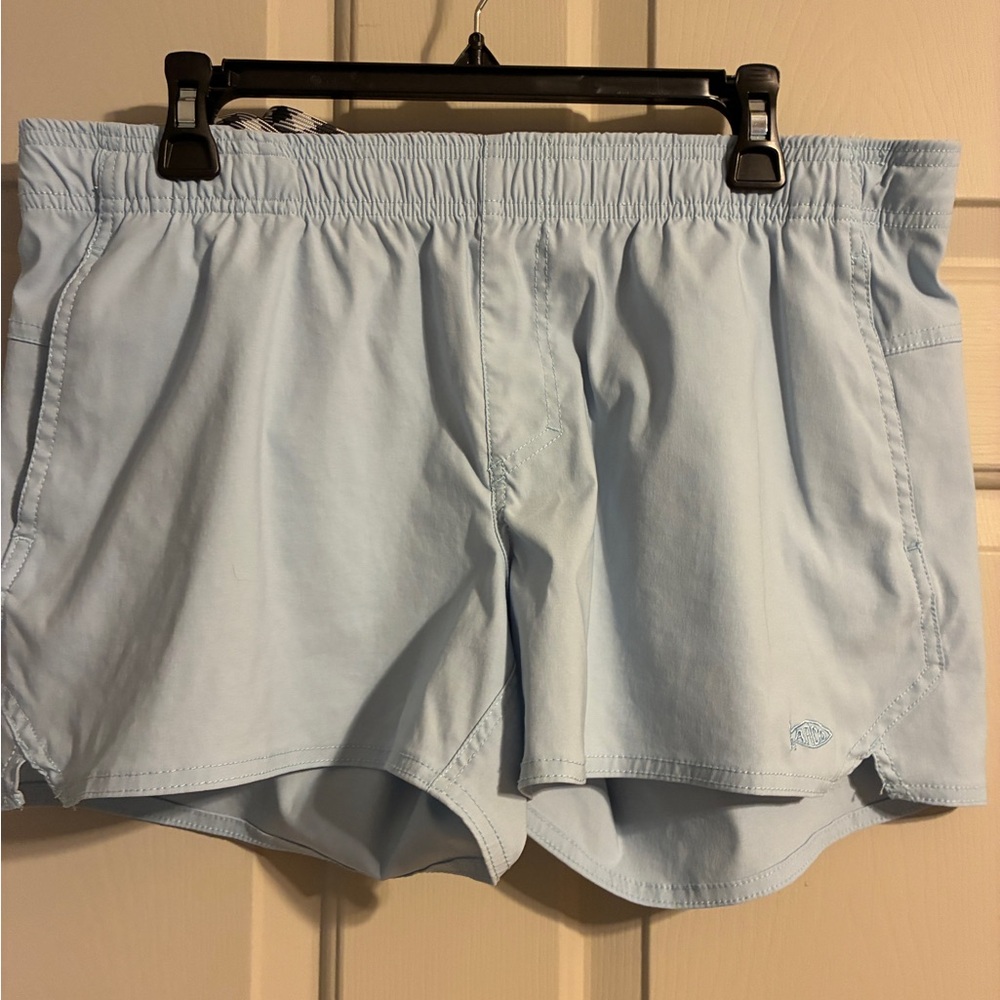 AFTCO Sky Blue Performance Shorts